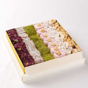 NEW! Mixed Sultan Turkish Delight 1000gr (35 oz.) %100 ORIGINAL