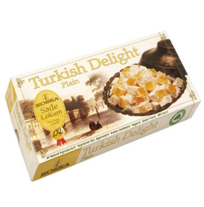 Koska Plain Turkish Delight 500 Gr. NEW Delicious Turkish Plain